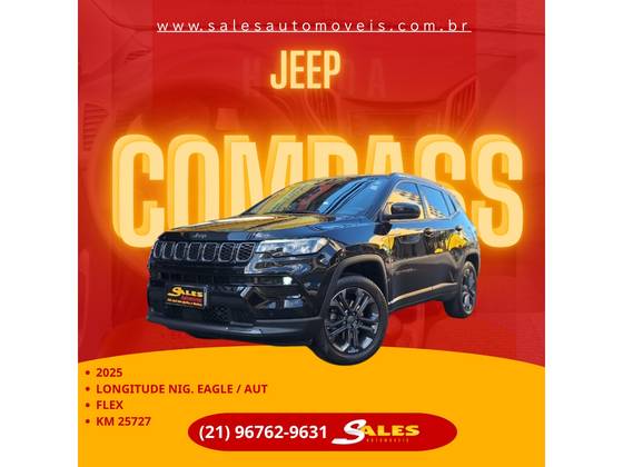 JEEP COMPASS 1.3 T270 TURBO FLEX LONGITUDE AT6 JEEP COMPASS 1.3 T270 TURBO FLEX LONGITUDE AT6